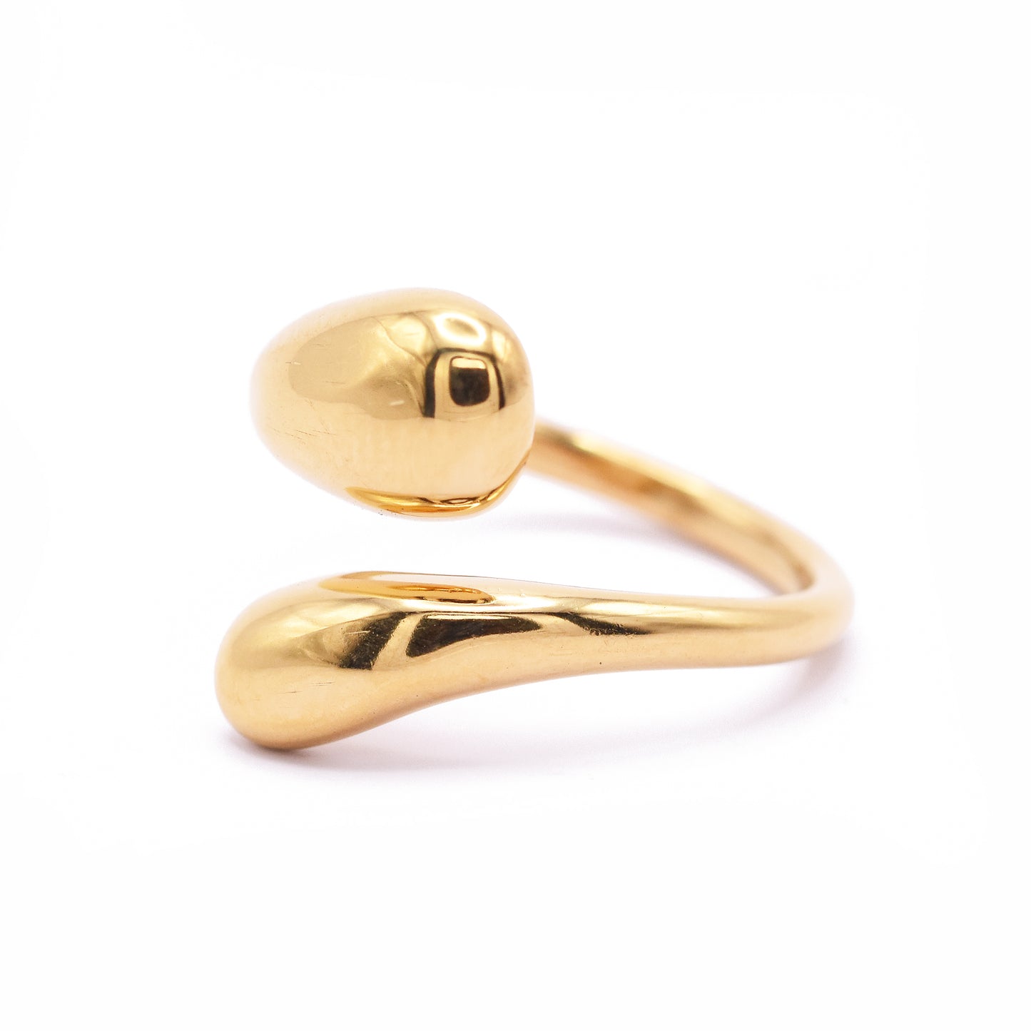 Ring / Infinty Drop / NUENA Collection Edelstahl