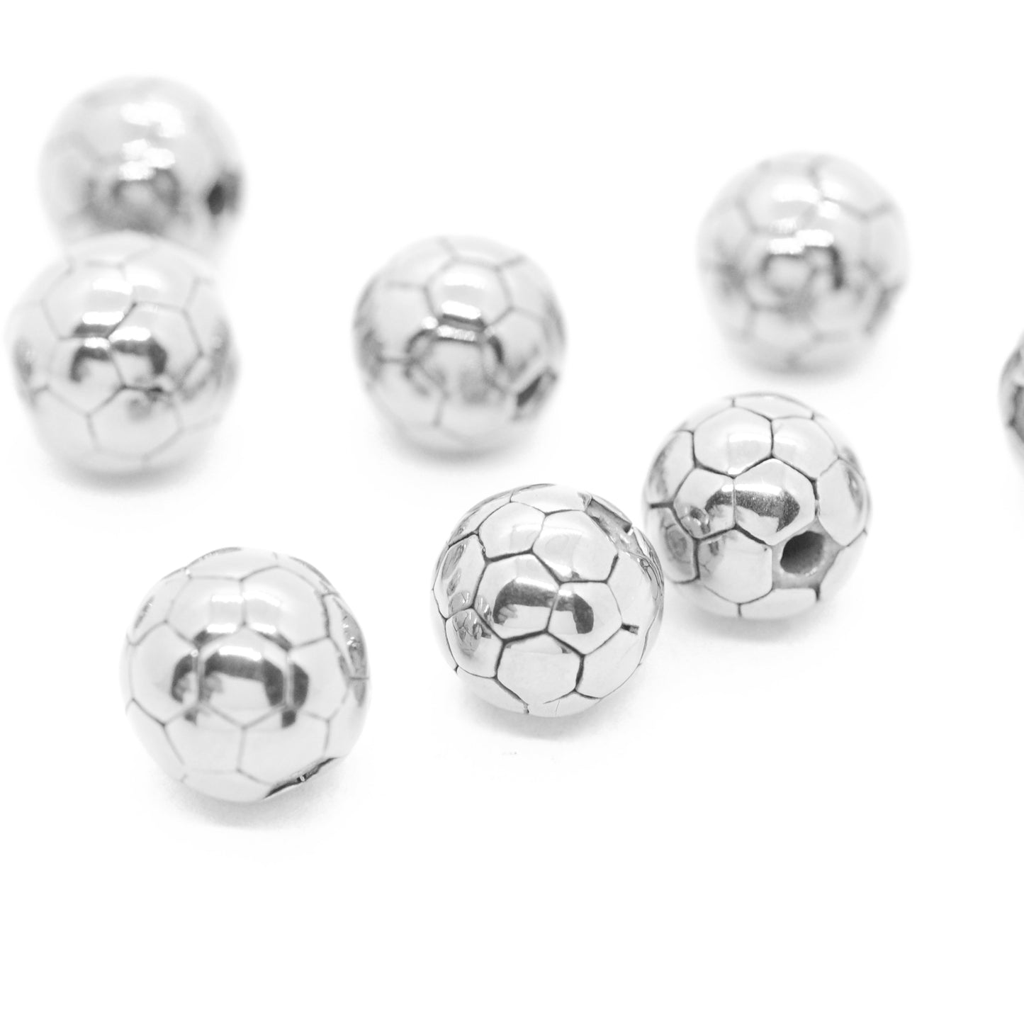 Fussball Kugel Edelstahl / 10mm