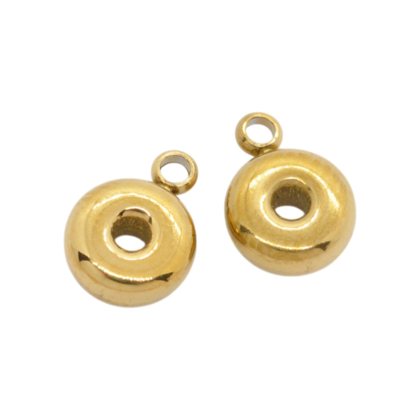 Letter A / gold plated / Ø 7 mm