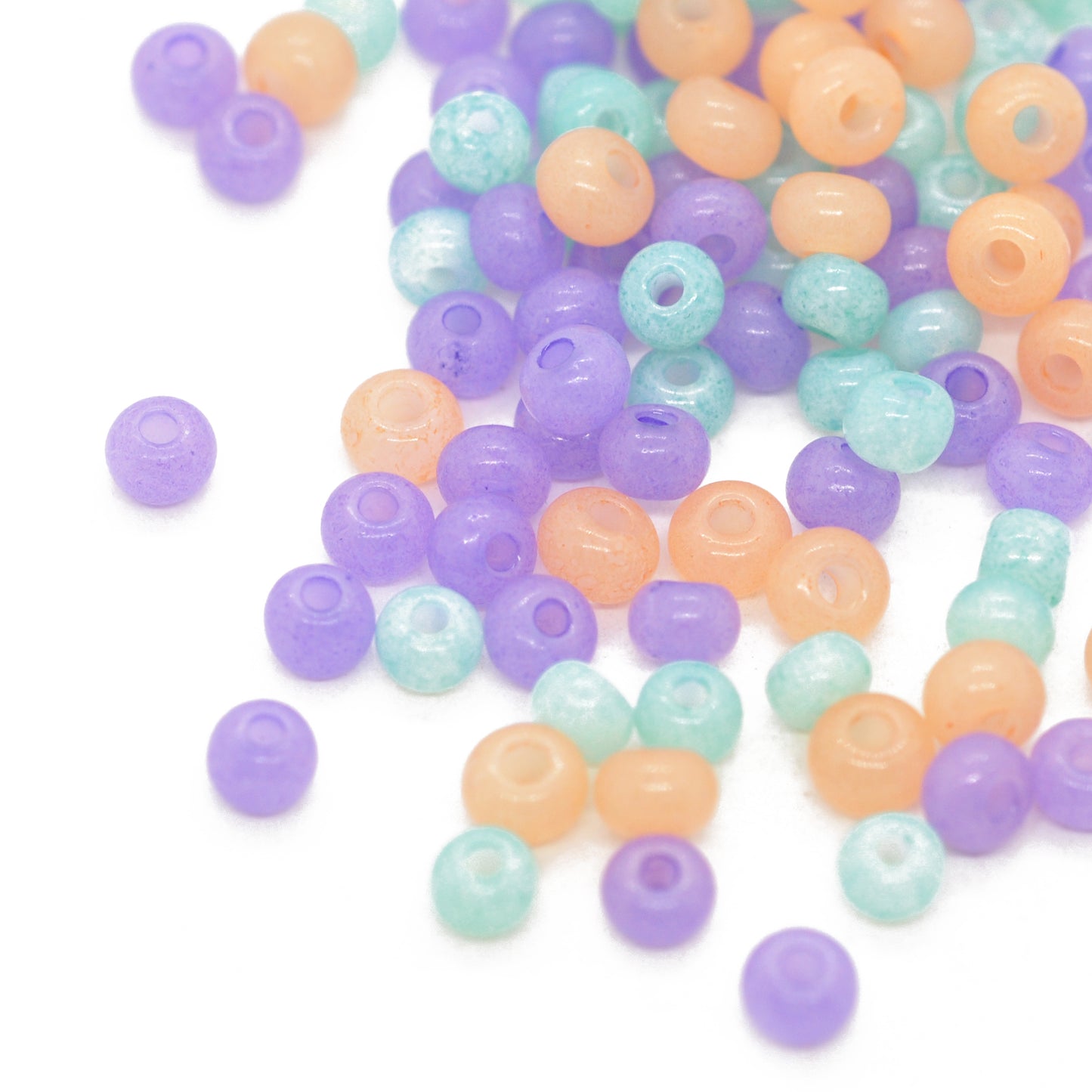 Preciosa Rocailles / royal blue opaque 5/0 Ø 4.5mm / 15gr.