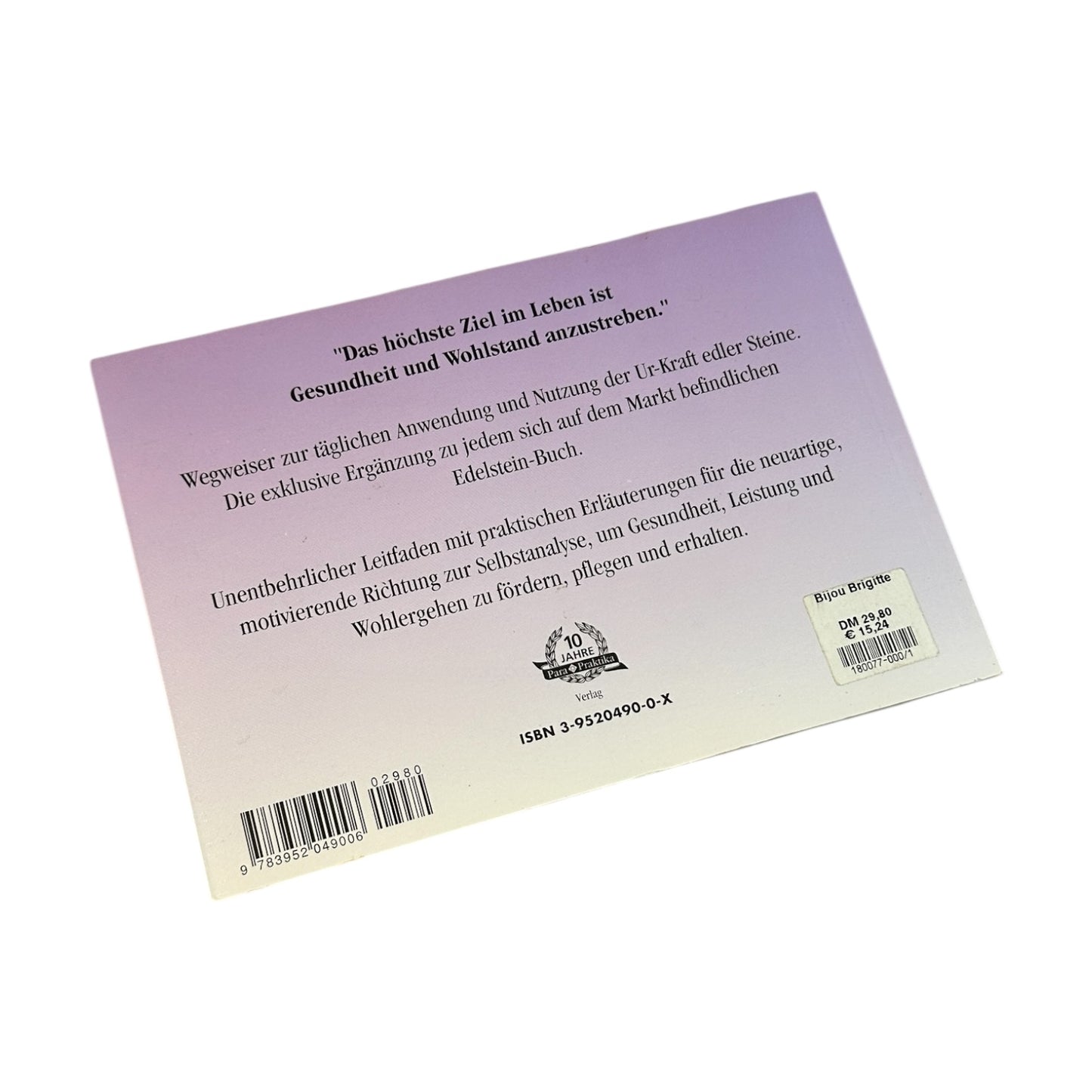 AKTION - Buch Heilkraft von Steinen