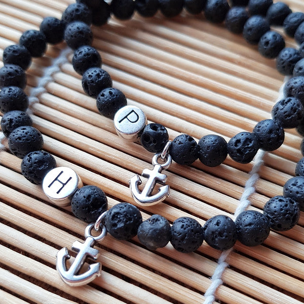Lava gem / Ø 6 mm