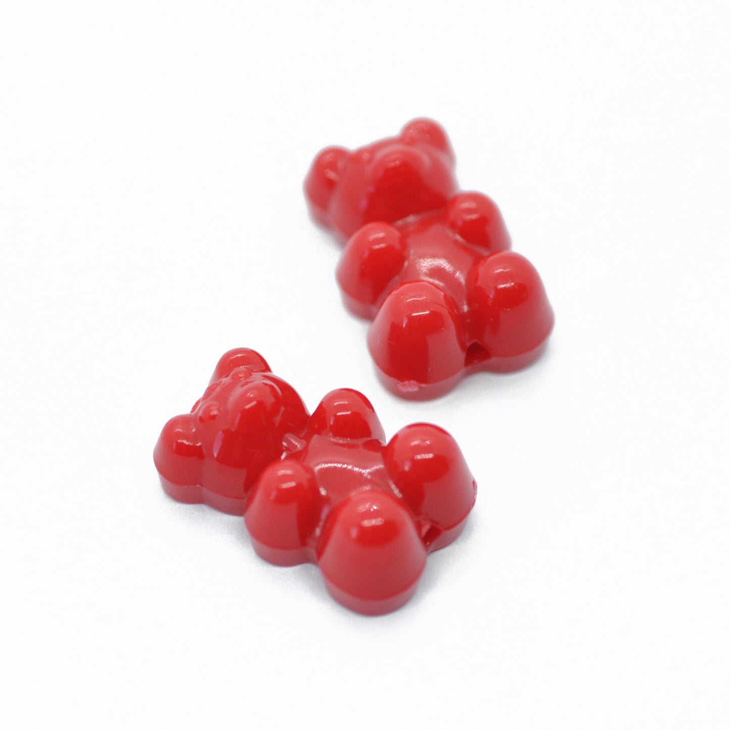 Gummibären Teddy / rot / 15mm