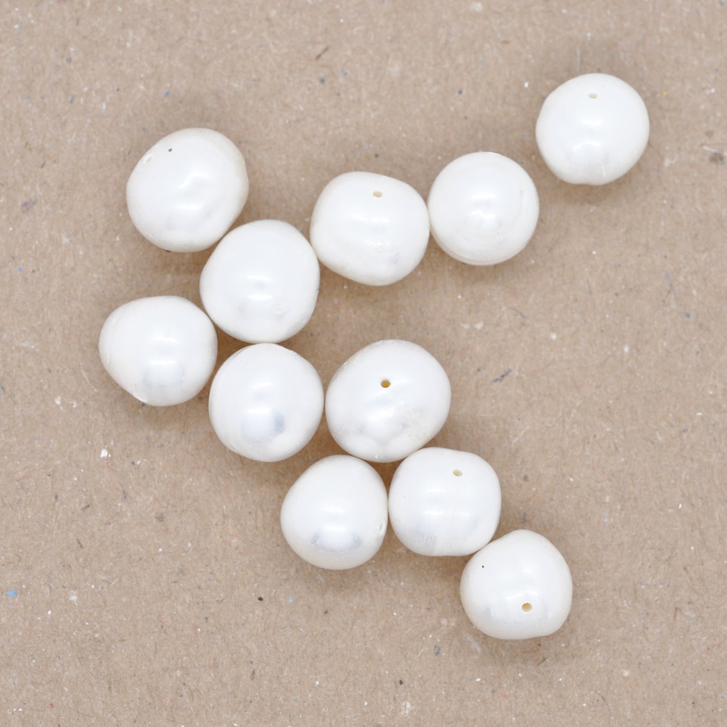 Freshwater pearl white / approx. Ø 10-11mm