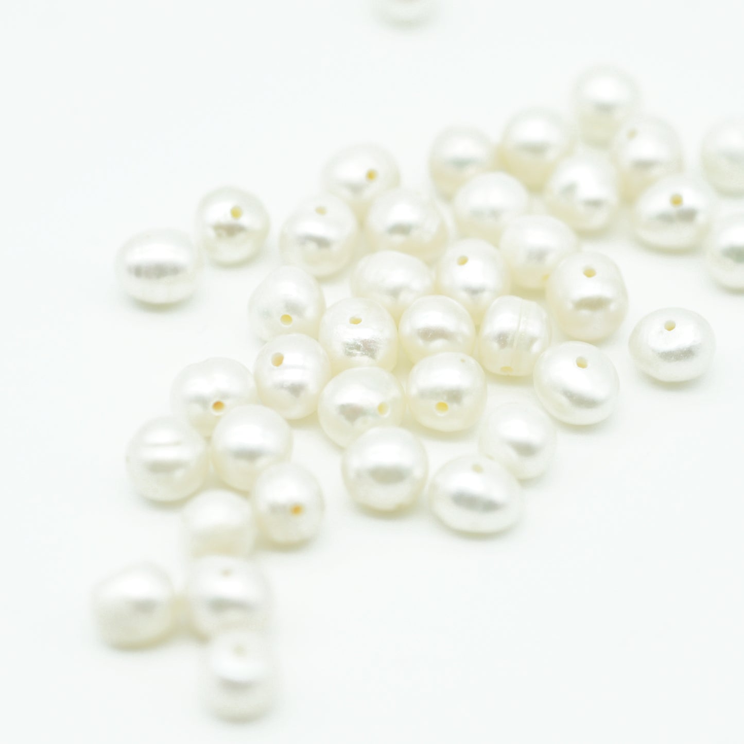 Freshwater pearl cream Ø 5-6mm