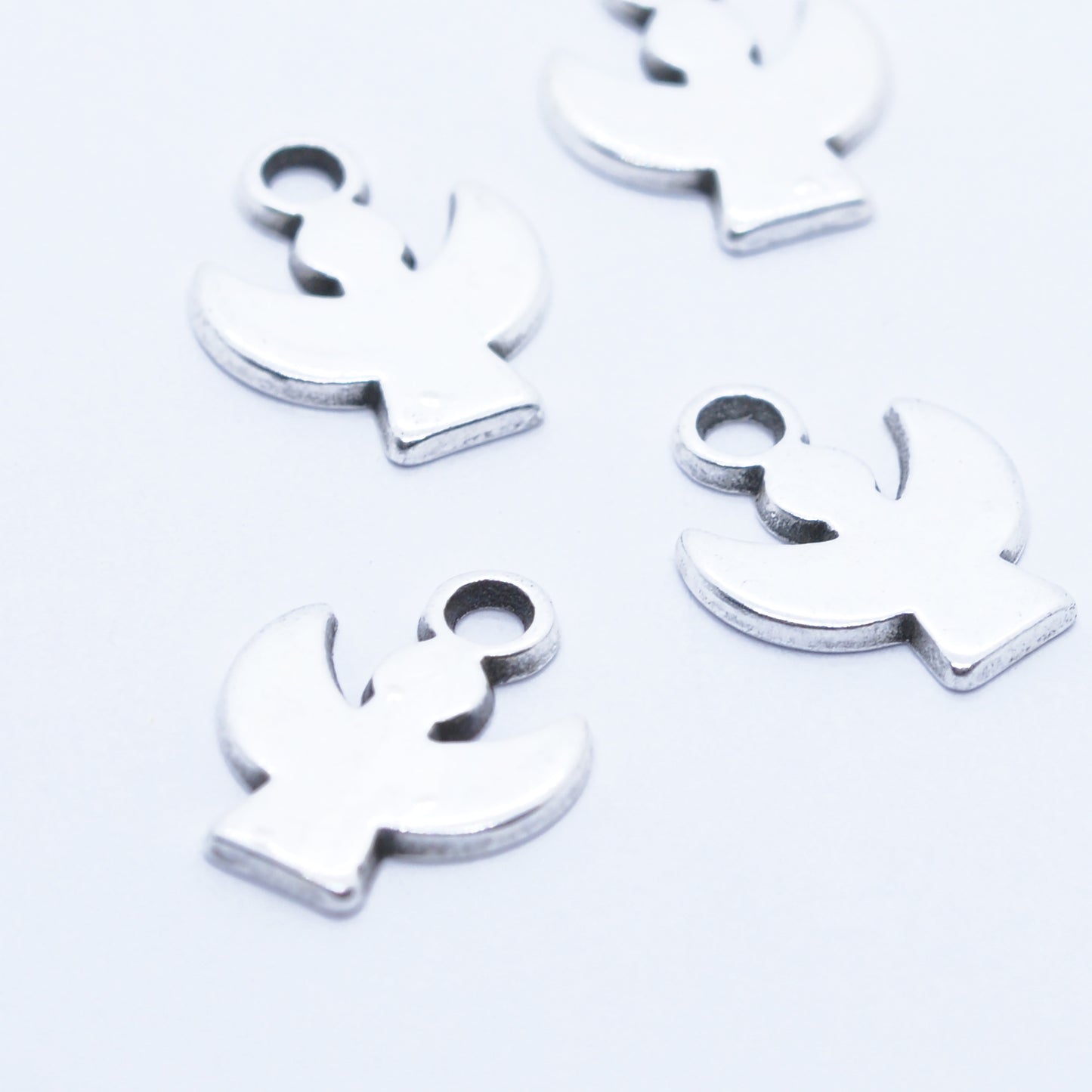 Guardian Angel Pendant / silver colored / Ø 12mm