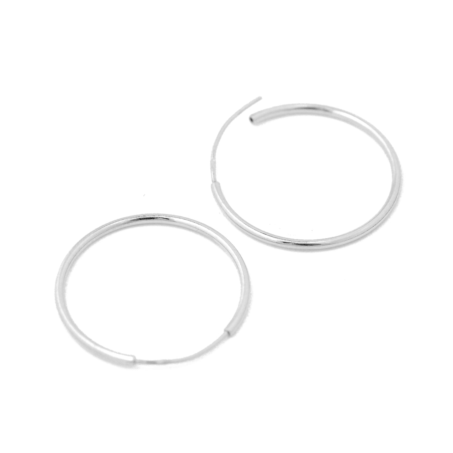 Creole / 925 silver / Ø 20mm