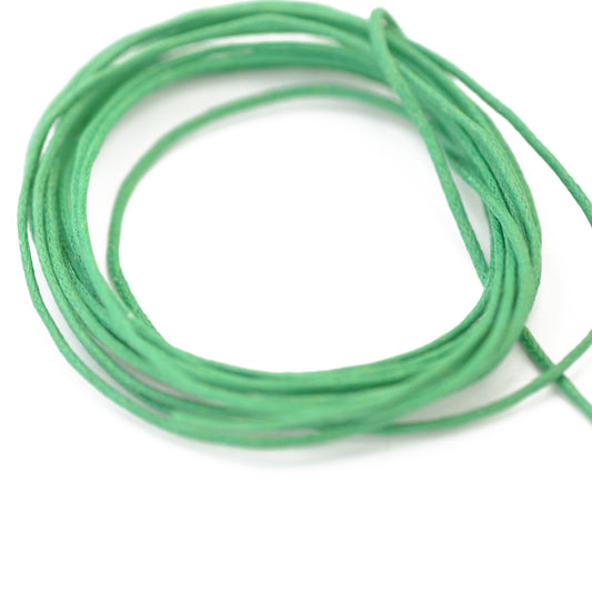 Baumwollband emerald 2m / Ø 1,0mm