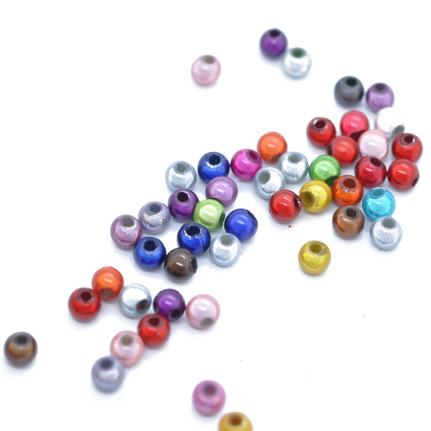 Miracle Perle / bunt mix / 50 Stk. Ø 4 mm