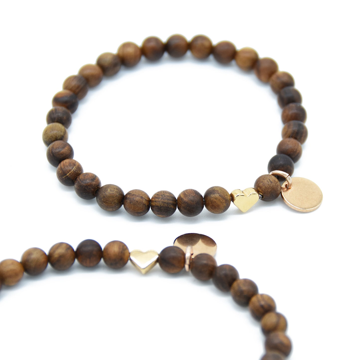 Sandalwood strand // dark brown approx. 65 pcs. // Ø 6mm