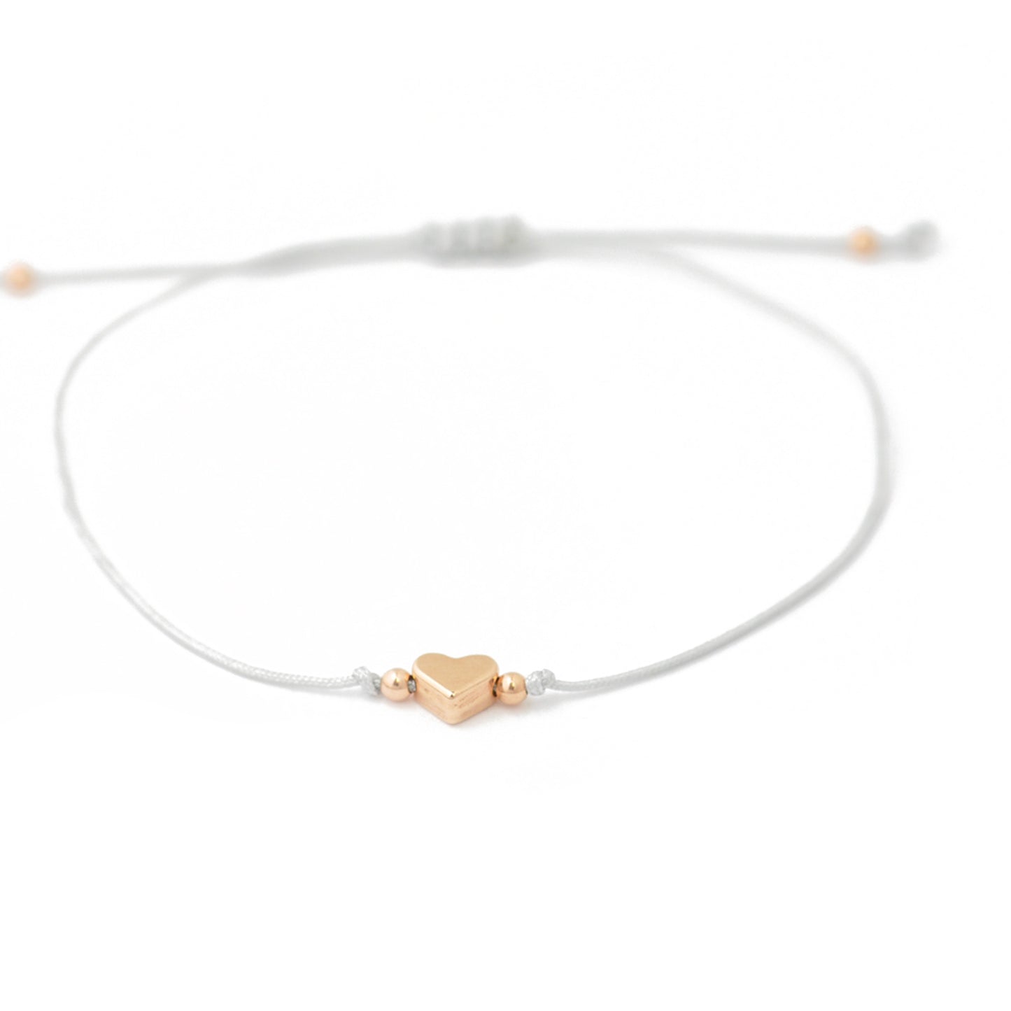 Heart Deluxe / 24K rose gold plated / 6 mm