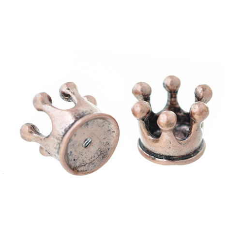 Crown attachment / copper-colored / 19 mm