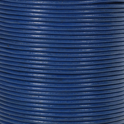Lederband marine 1m / Ø 2mm