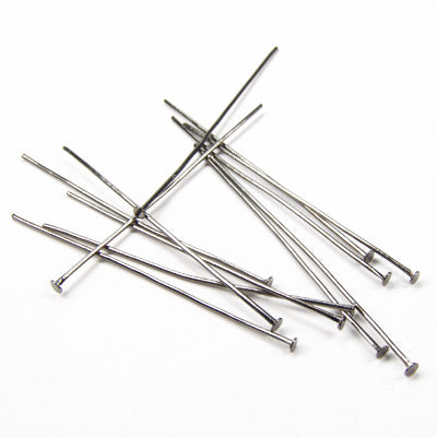 Headpin / antique silver colored / 55mm