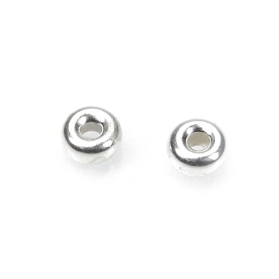 Donut spacer / 925 silver / Ø 5mm