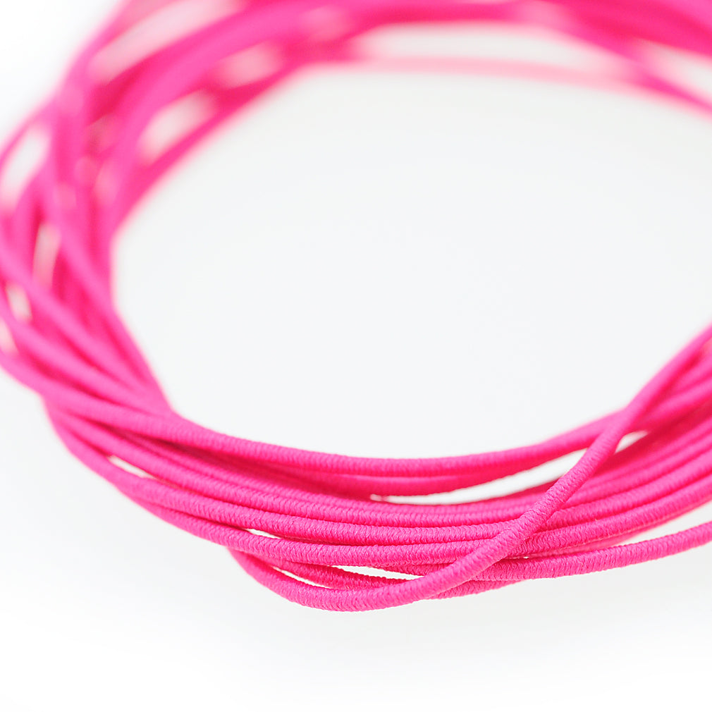 Elastisches Stoffband fuchsia 1,5m / Ø 1mm