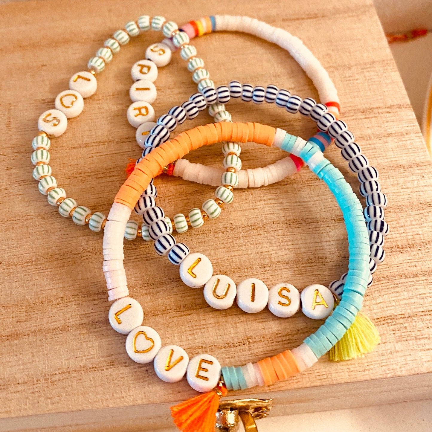 Katsuki beads strand / mint / Ø 4 mm