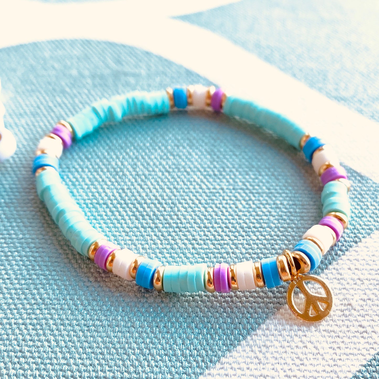 Katsuki beads strand / mint / Ø 4 mm