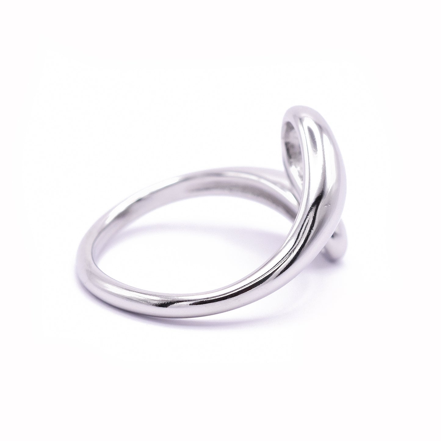 Ring / Infinty Drop / NUENA Collection Edelstahl