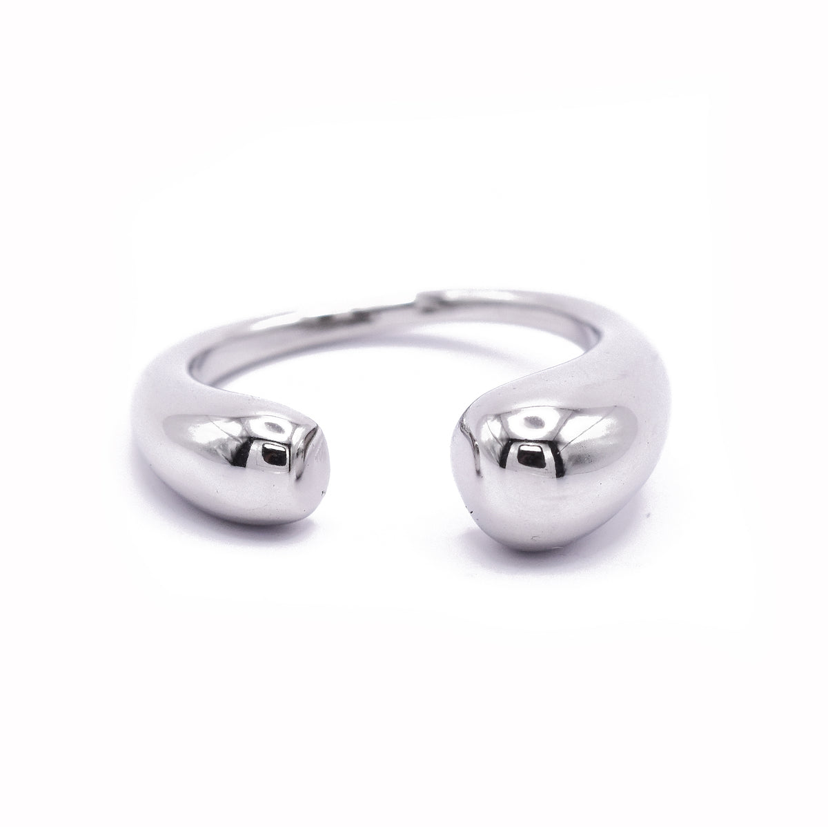 Ring / Big Drop / NUENA Collection Edelstahl