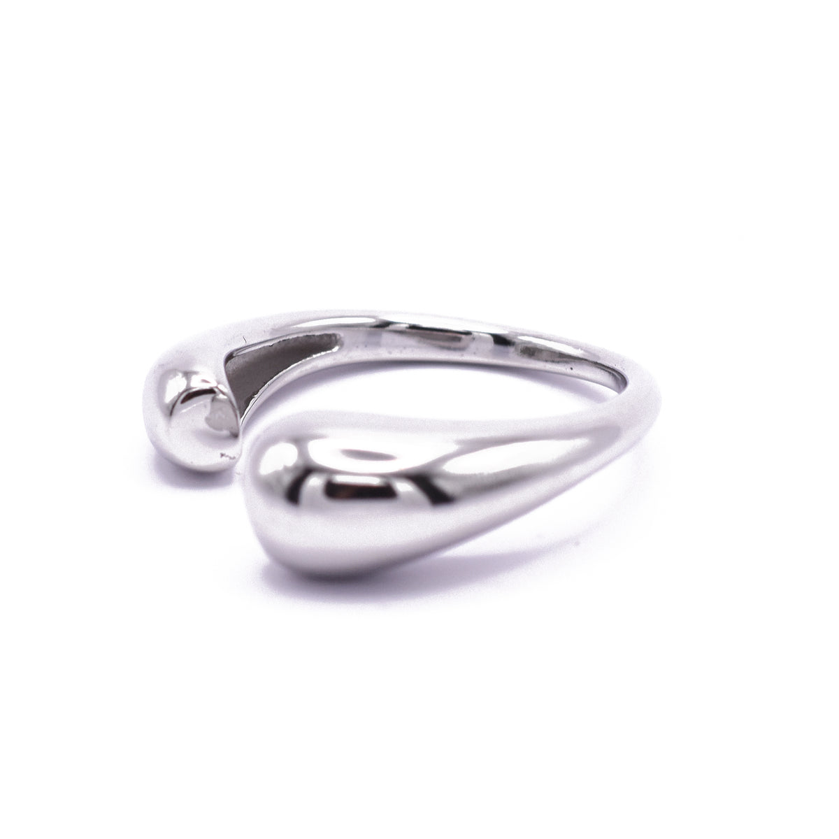 Ring / Big Drop / NUENA Collection Edelstahl