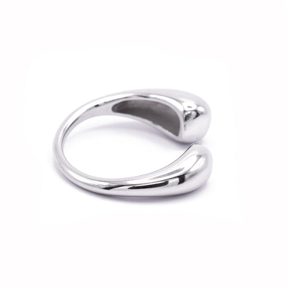 Ring / Big Drop / NUENA Collection Edelstahl