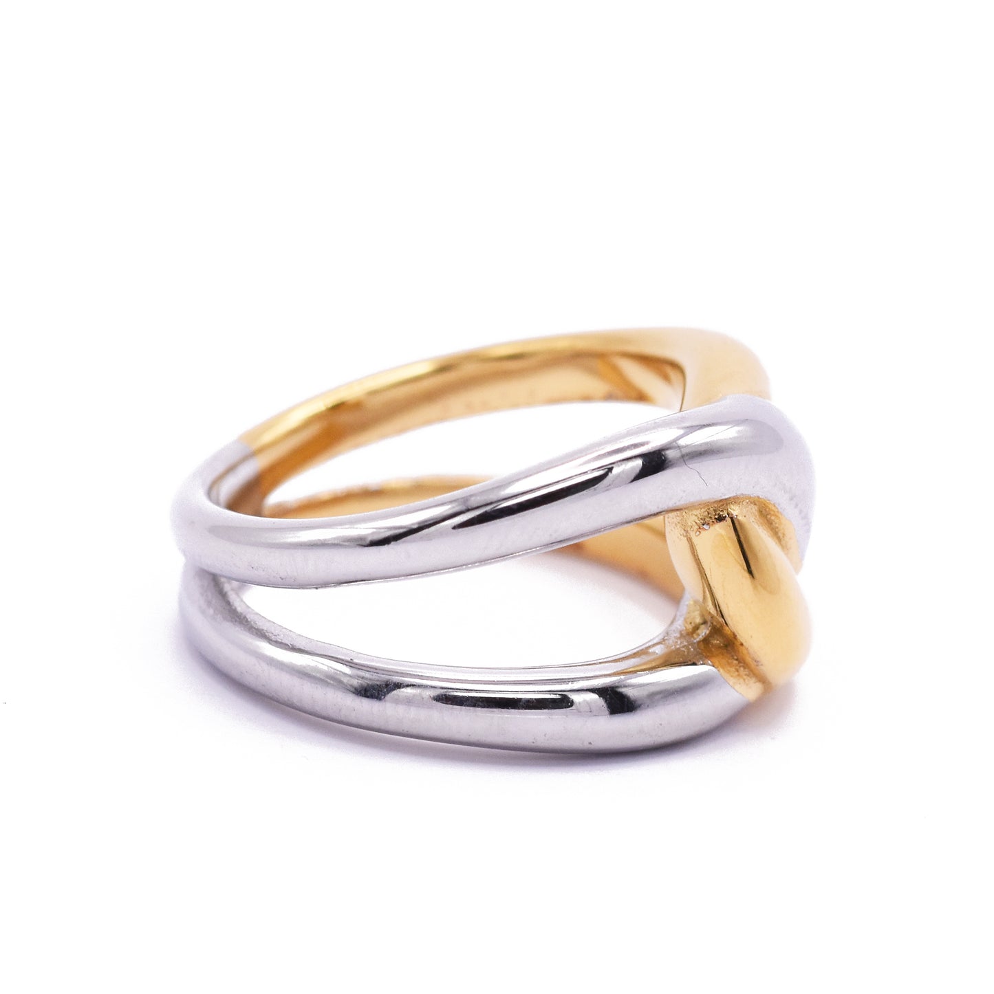 Ring / BiColor Infinty / NUENA Collection Edelstahl