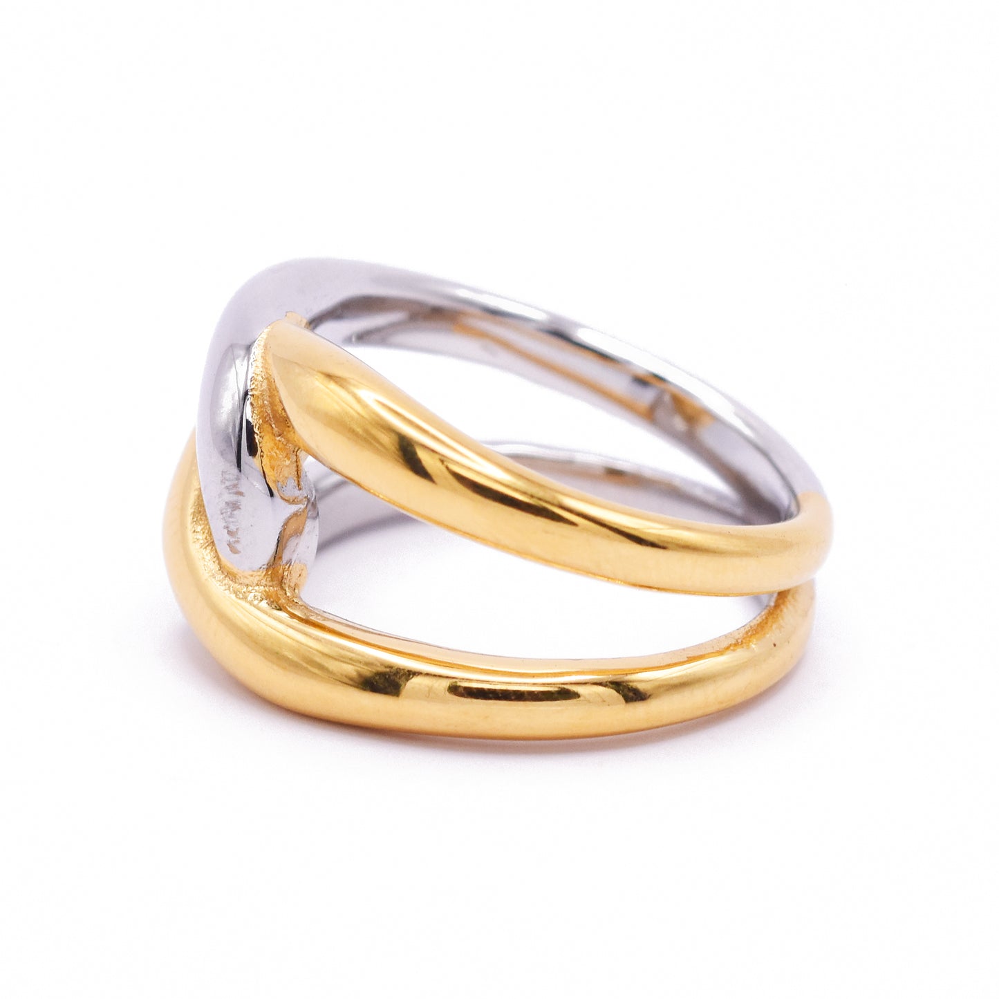 Ring / BiColor Infinty / NUENA Collection Edelstahl