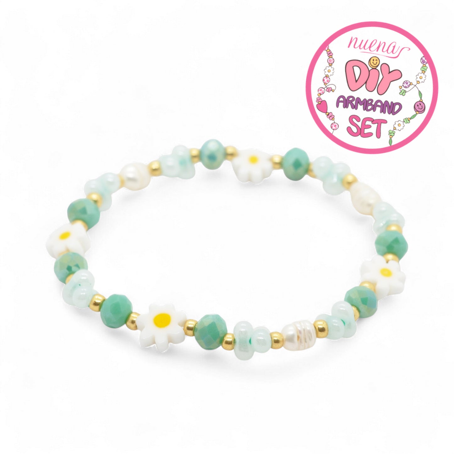 DIY Armband Set „green harmony“