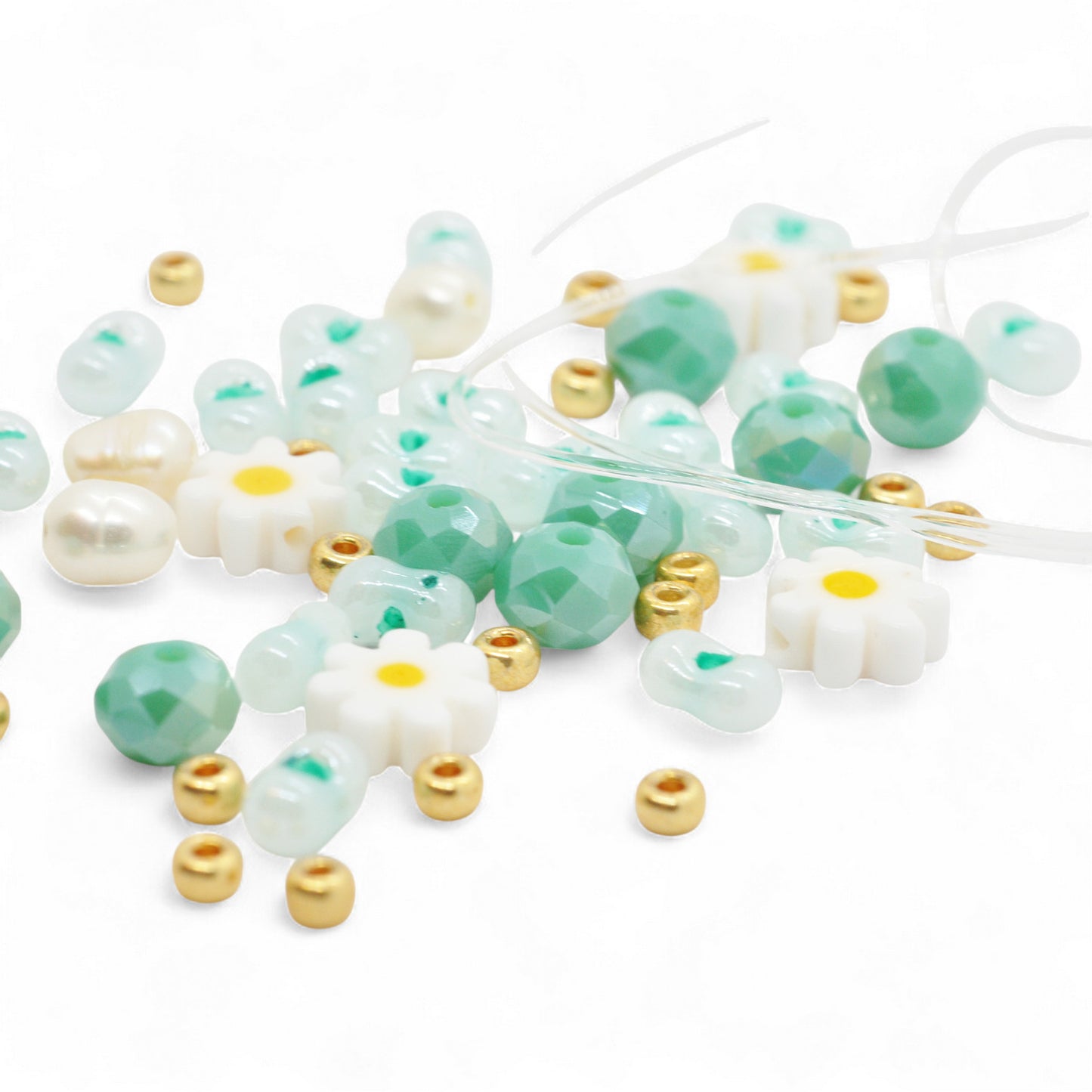 DIY Armband Set „green harmony“