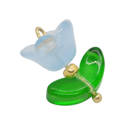 Blütenkelch blau / 9mm