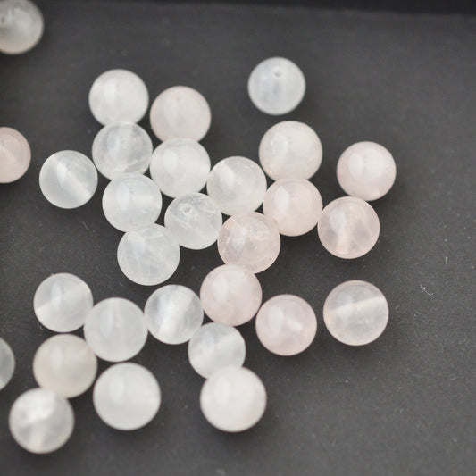 Rosenquarz Edelstein rosa / Ø 10mm