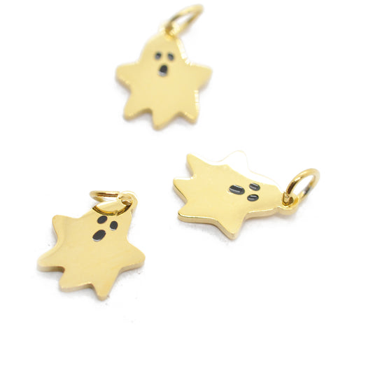 Kleiner Geist Anhänger Edelstahl / 12mm