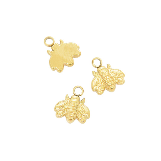 Biene Anhänger Edelstahl / 10mm
