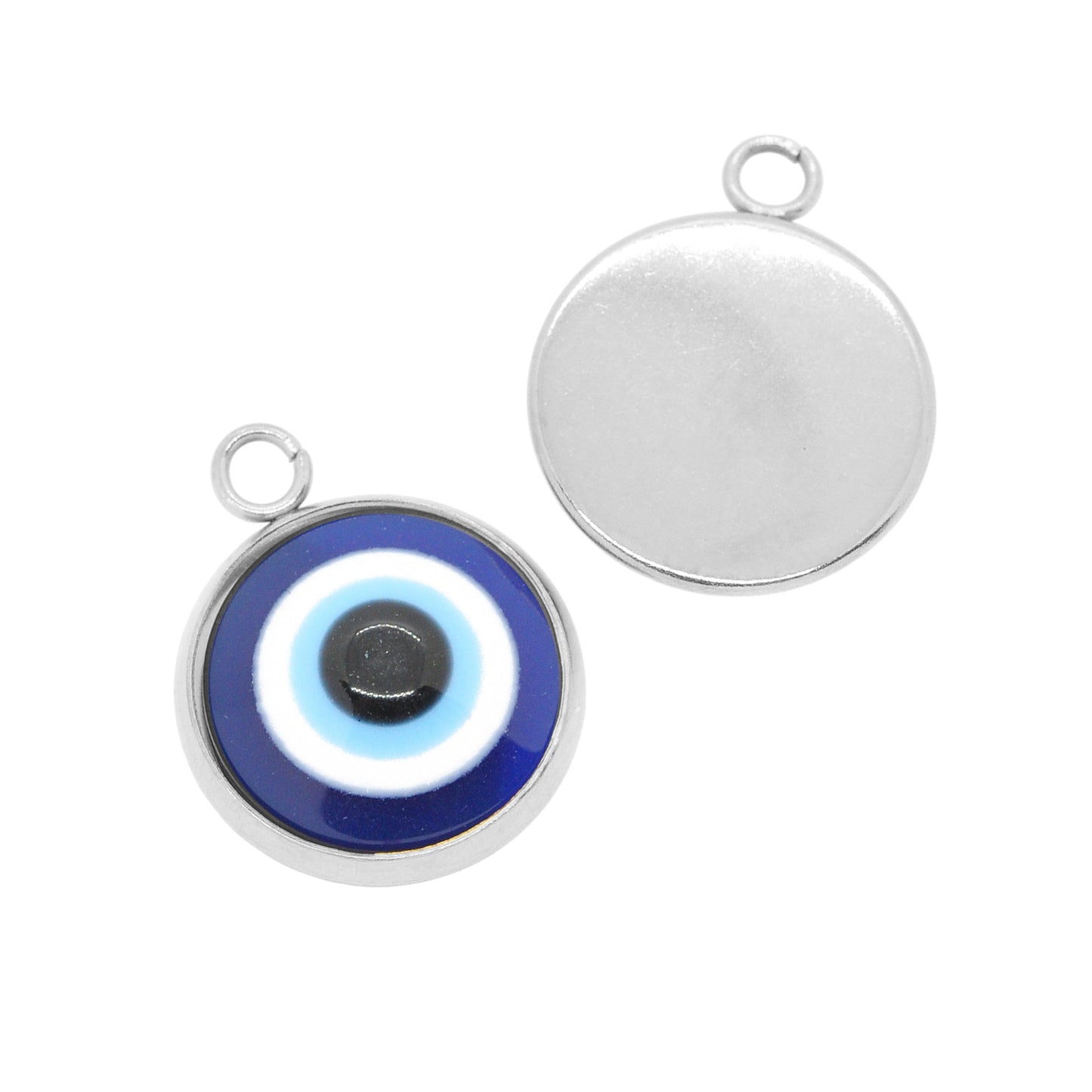 Evil Eye - Nazar Anhänger Edelstahl / 15mm