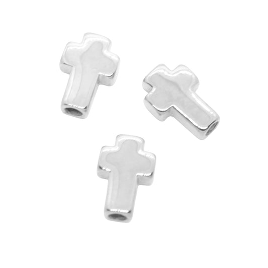 Kreuz Element  Edelstahl / 14mm