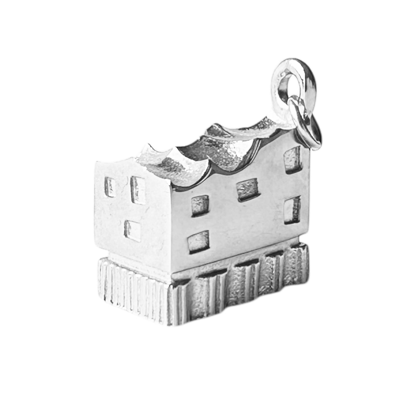 Elbphilharmonie Anhänger / NUENA Hamburg Charm / Edelstahl
