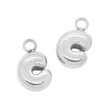 Letter A / gold plated / Ø 7 mm