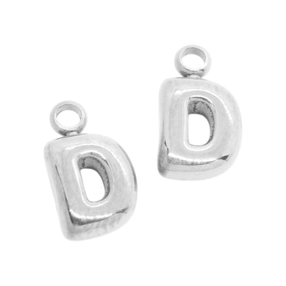 Letter A / gold plated / Ø 7 mm