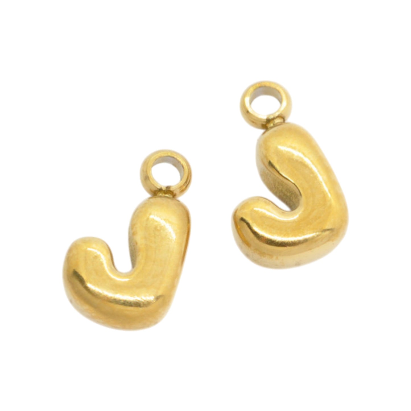 Letter A / gold plated / Ø 7 mm