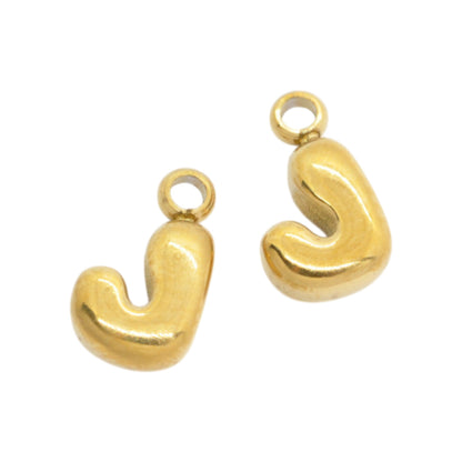 Letter A / gold plated / Ø 7 mm