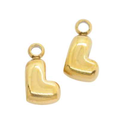 Letter A / gold plated / Ø 7 mm