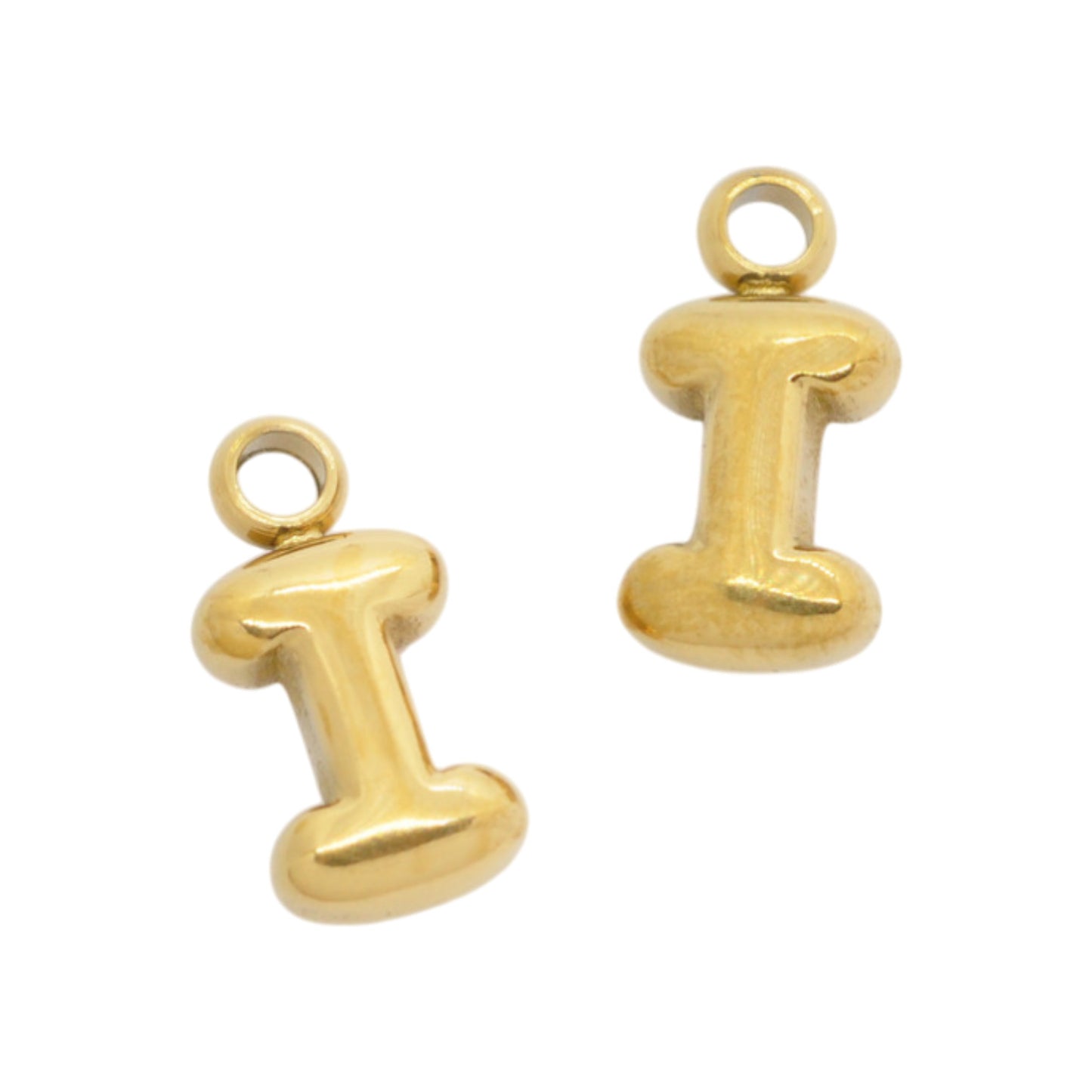 Letter A / gold plated / Ø 7 mm