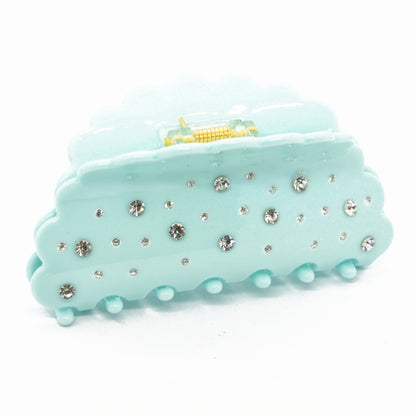 Haarklammer / big bling cloud mint