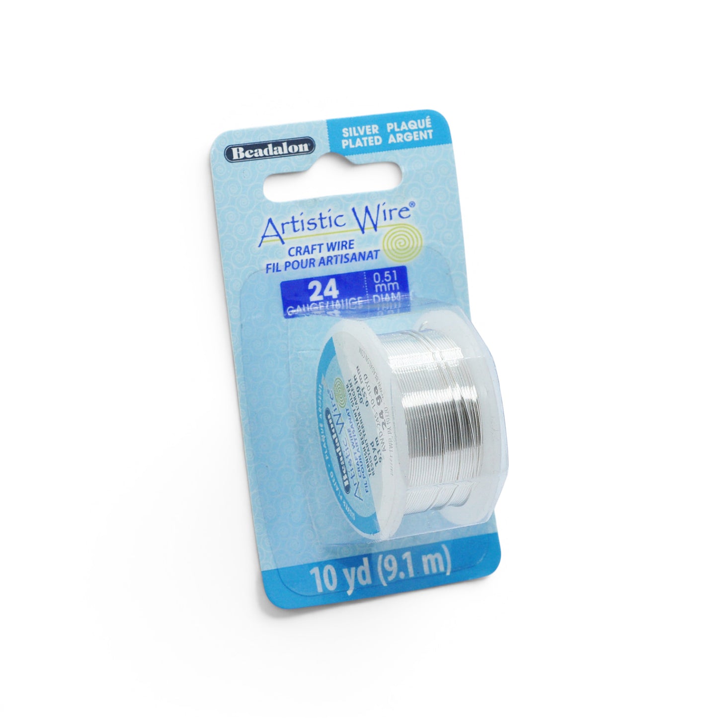 Artistic Wire Modellierdraht silber / Ø 0,51mm