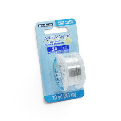 Artistic Wire Modellierdraht silber / Ø 0,51mm