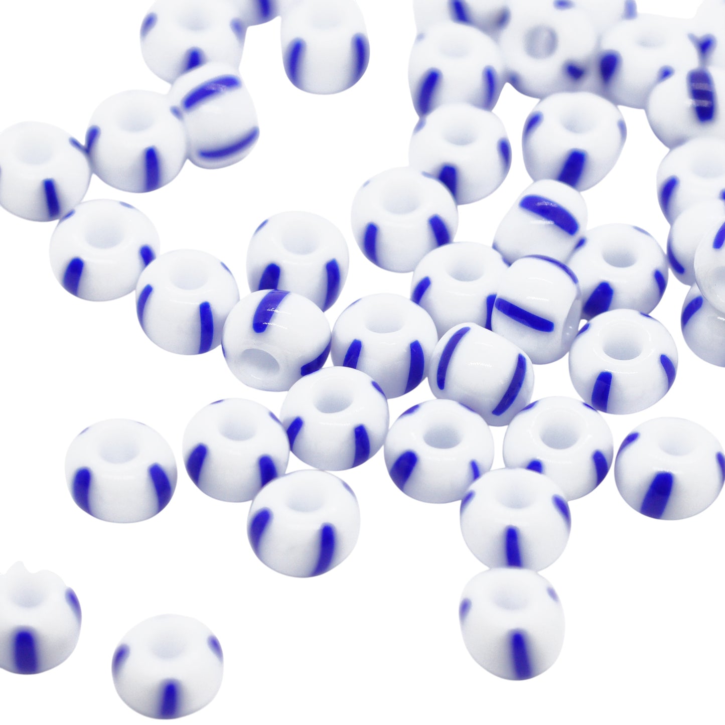 Preciosa Rocailles / royal blue opaque 5/0 Ø 4.5mm / 15gr.