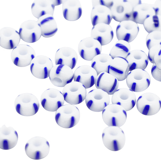 Preciosa Rocailles / royal blue opaque 5/0 Ø 4.5mm / 15gr.