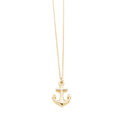 Anchor chain / 925 sterling silver 18k gold plated / fine chain