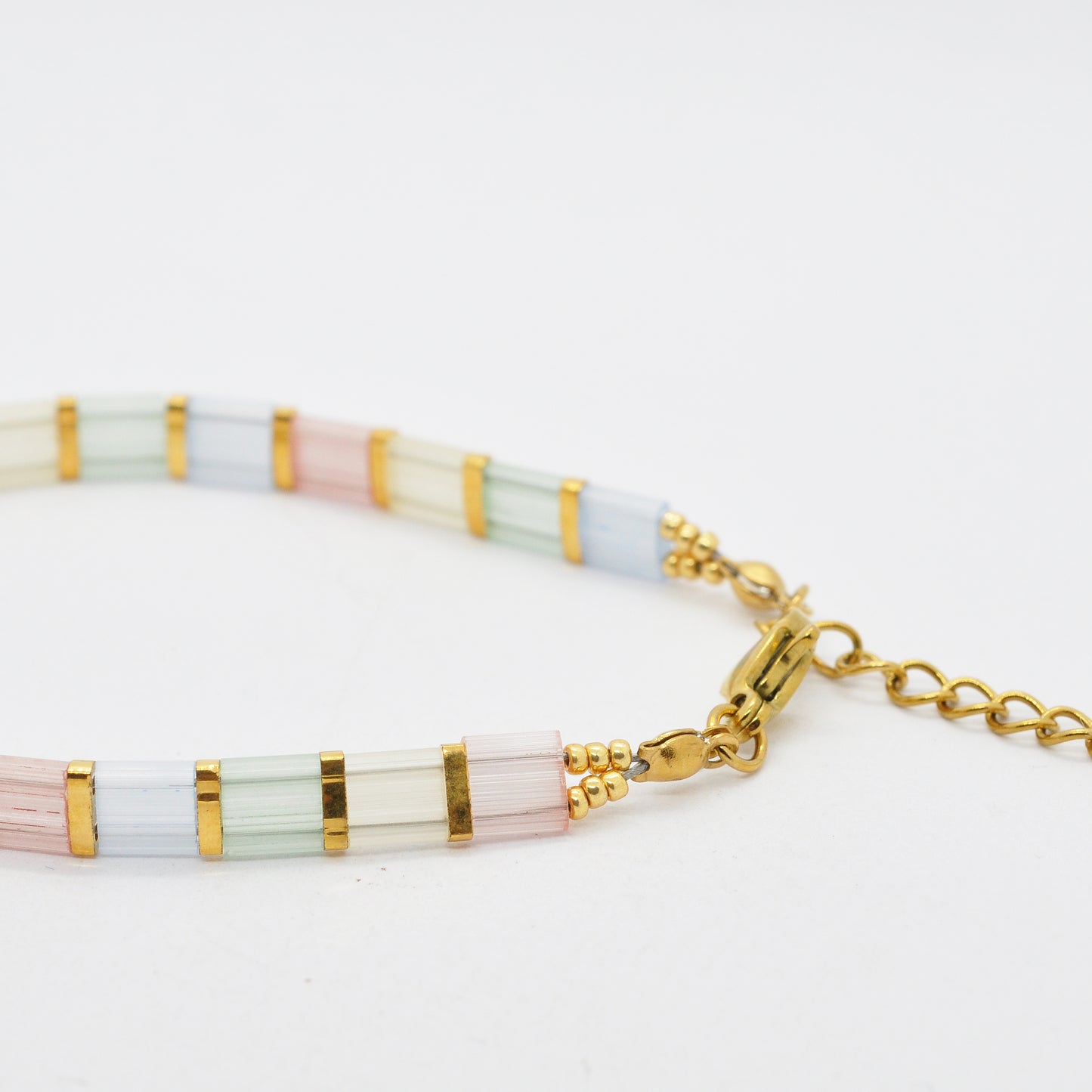 TILA Armband  "pastel love" / verstellbar